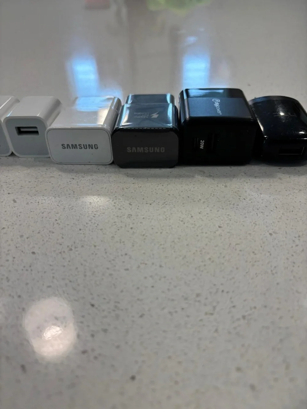 Mixed USB Wall Charger Block Lot 6pc Samsung Apple Digipower HTC #E37
